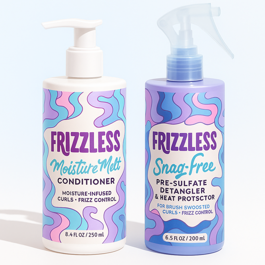Frizzless Anti-Frizz Curl Styling Set