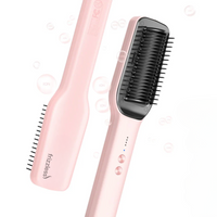Frizzless 2-in-1 Ionic Hair Straightener Brush