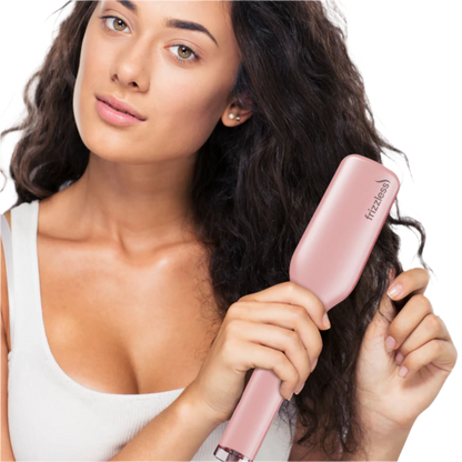 Frizzless 2-in-1 Ionic Hair Straightener Brush