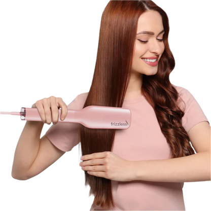 Frizzless 2-in-1 Ionic Hair Straightener Brush